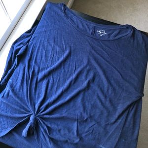 Blue long sleeve shirt from jcrew